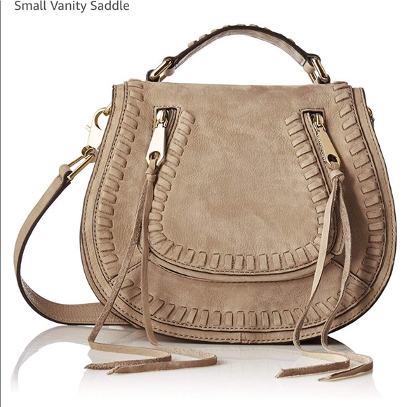Rebecca Minkoff Handbags - Rebecca Minkoff small saddle vanity crossbody bag